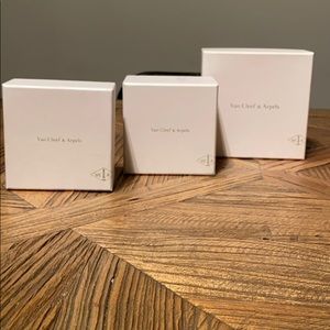 Can Cleef & Arpels Empty Box Set of 3